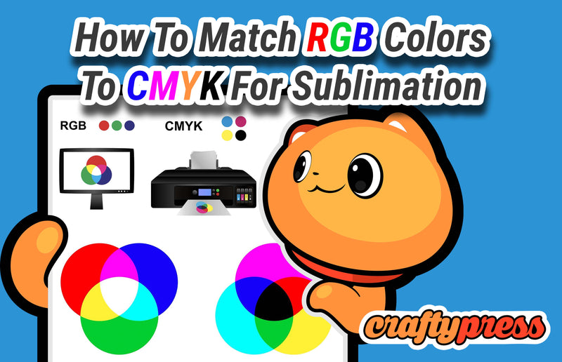 How to match RGB colors to CMYK for sublimation