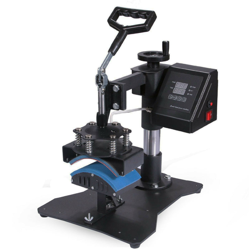 8-in-1 Heat Press Machine Sublimation Printing - Cap/Hat Press