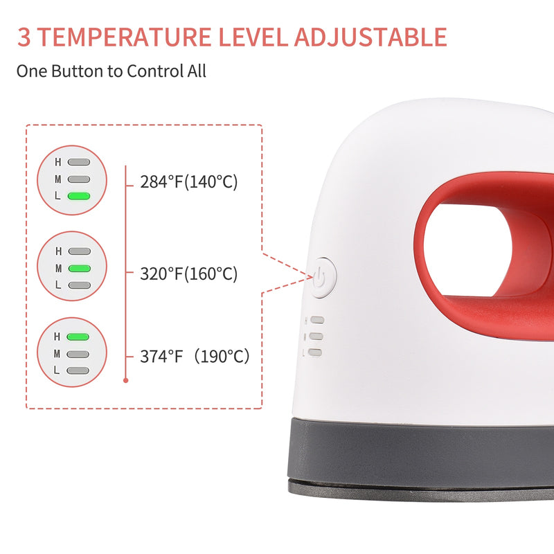 Mini Heat Press Machine for T-Shirt Printing - Temperature Level