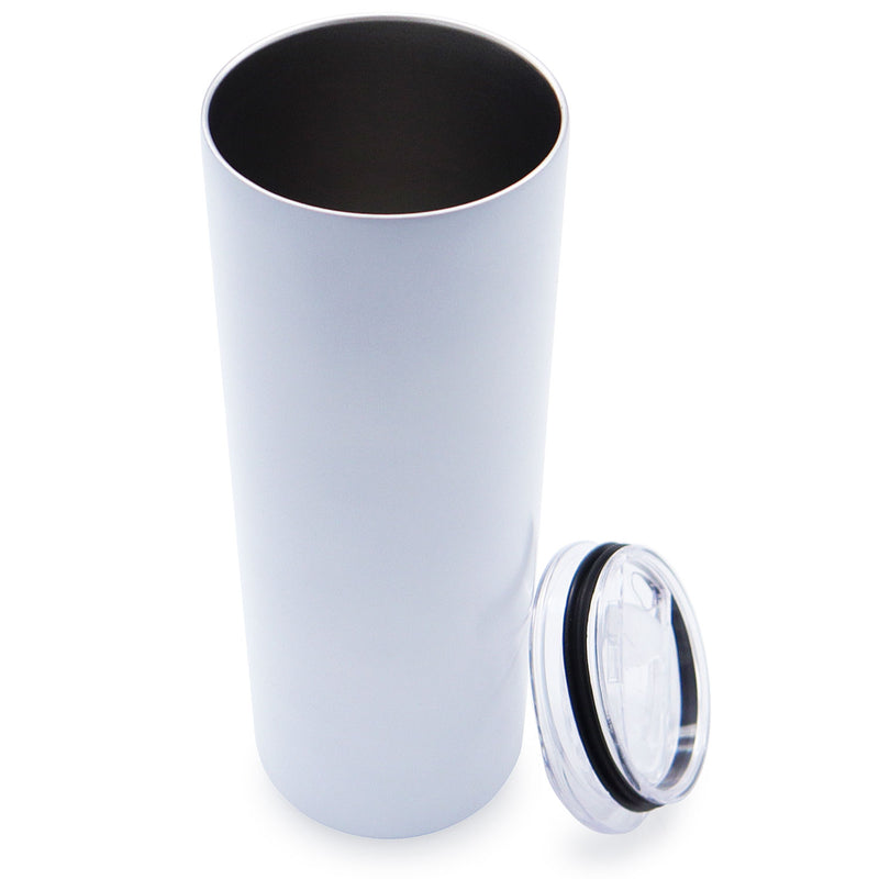 Skinny Tumbler Glow In The Dark 20oz Sublimation Blanks with Lid