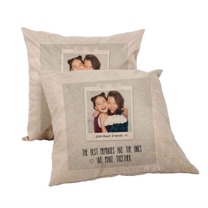 Linen Pillowcase 45×45cm Sublimation Blank Sample Print