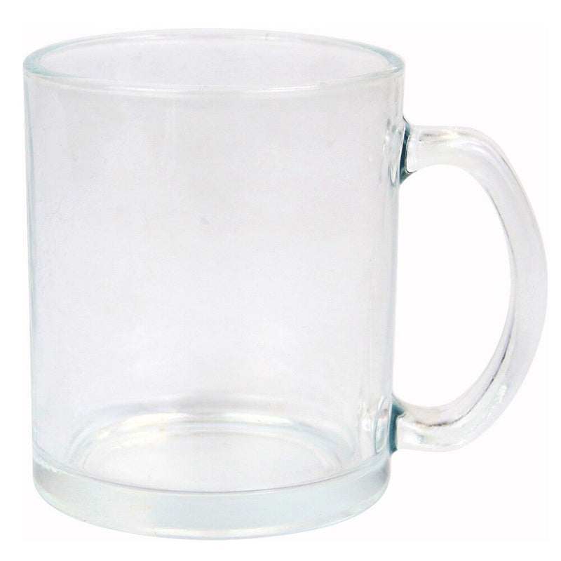 Clear Glass Mug 11oz Sublimation Blanks 