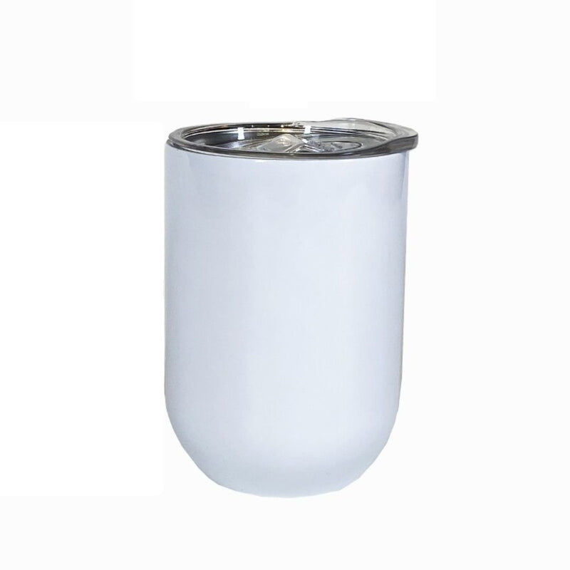 Mug Stainless Steel Wine Cup 12oz Sublimation Blanks